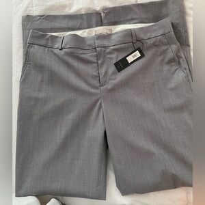 Banana Republic Martin fit trouser in gray. Size 14, new with tags.